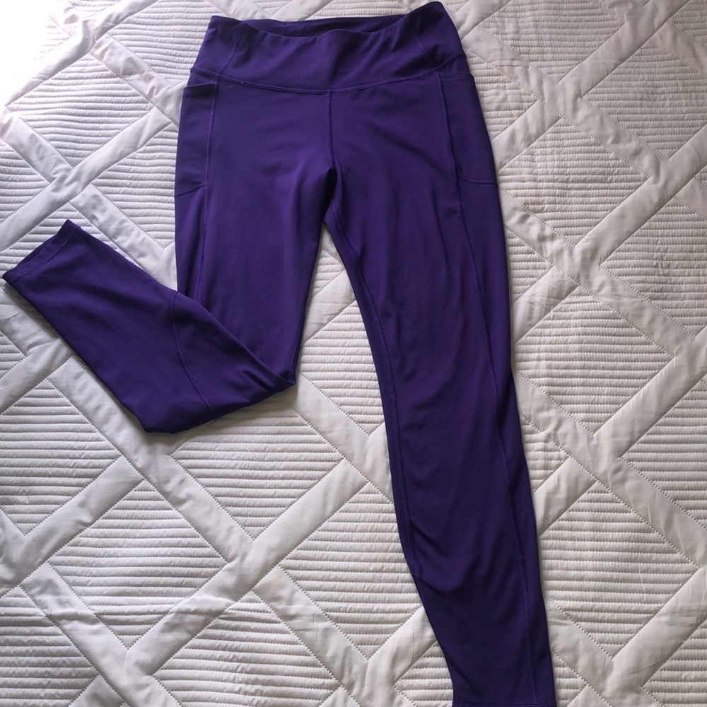 Victoria’s Secret| Leggings| Women’s| Size L longs| Purple Active wear comfy